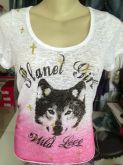 Camiseta Feminina Planet Girls